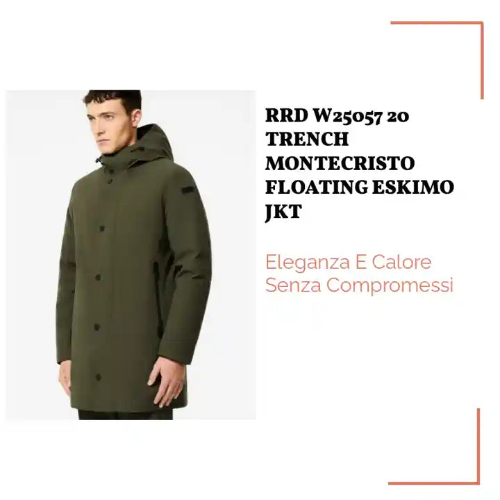 RRD W25057 20 TRENCH montecristo floating eskimo jkt by@Outfy