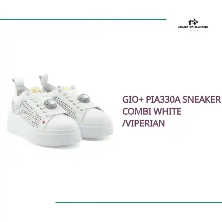 GIO+ PIA330A SNEAKER COMBI WHITE /VIPERIAN by@Outfy