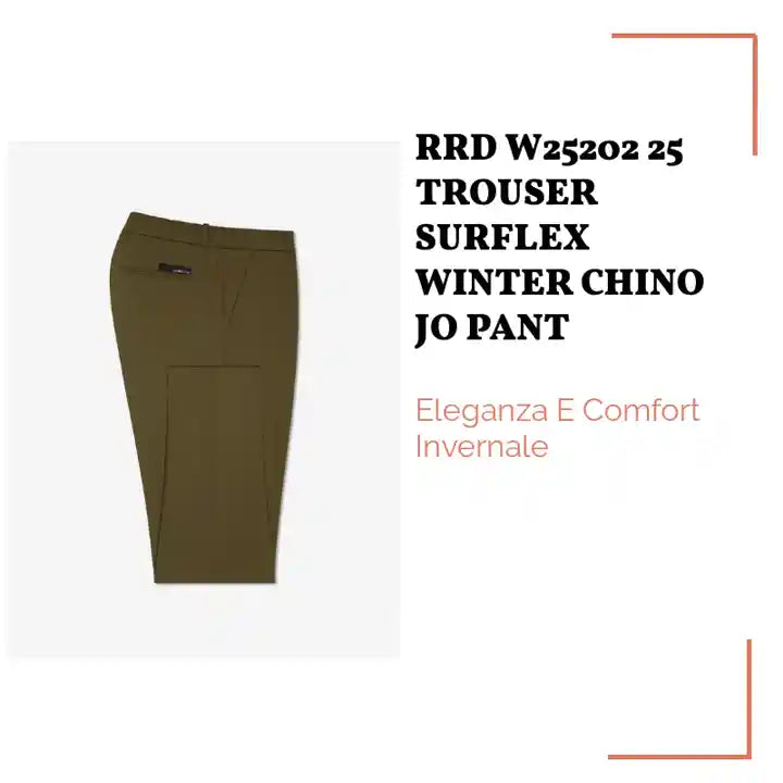RRD W25202 25 TROUSER Surflex Winter Chino Jo Pant by@Outfy