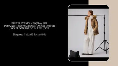 PEUTEREY TAKAN MQN 04 FUR PED543901181967894 DOWN JACKET Puffer jacket con bordo in pelliccia by@Outfy