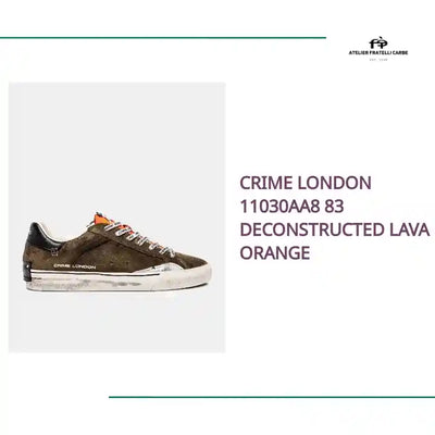 CRIME LONDON 11030AA8 83 DECONSTRUCTED LAVA ORANGE by@Outfy
