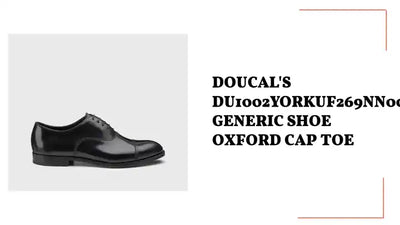 DOUCAL'S DU1002YORKUF269NN00 GENERIC SHOE OXFORD CAP TOE by@Outfy
