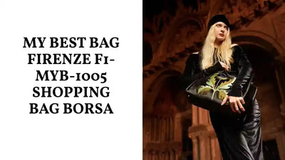 MY BEST BAG FIRENZE F1-MYB-1005 SHOPPING BAG BORSA by@Outfy