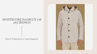 MONTECORE F07MUCX 778 265 TRENCH by@Outfy