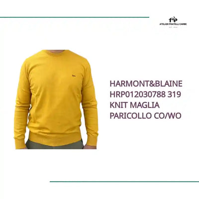 Harmont&amp;Blaine HRP012030788 319 KNIT MAGLIA PARICOLLO CO/WO by@Outfy
