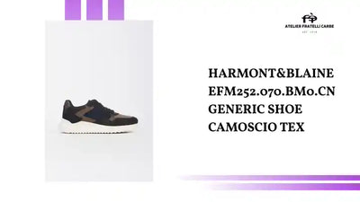 Harmont&amp;Blaine EFM252.070.BM0.CN GENERIC SHOE CAMOSCIO TEX by@Outfy