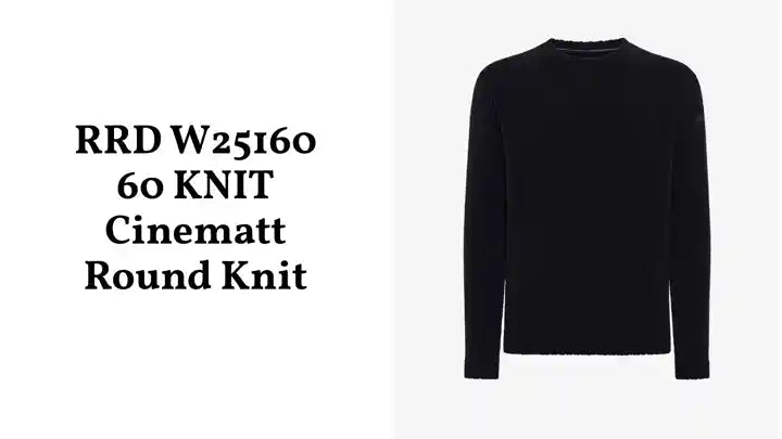 RRD W25160 60 KNIT cinematt round knit by@Outfy