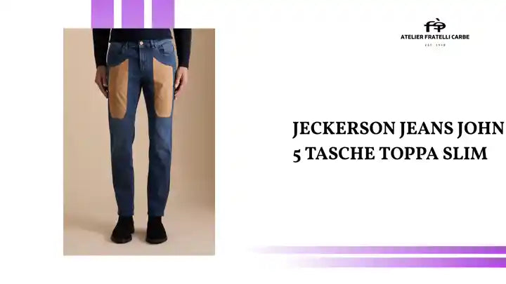 JECKERSON JEANS JOHN 5 TASCHE TOPPA SLIM by@Outfy