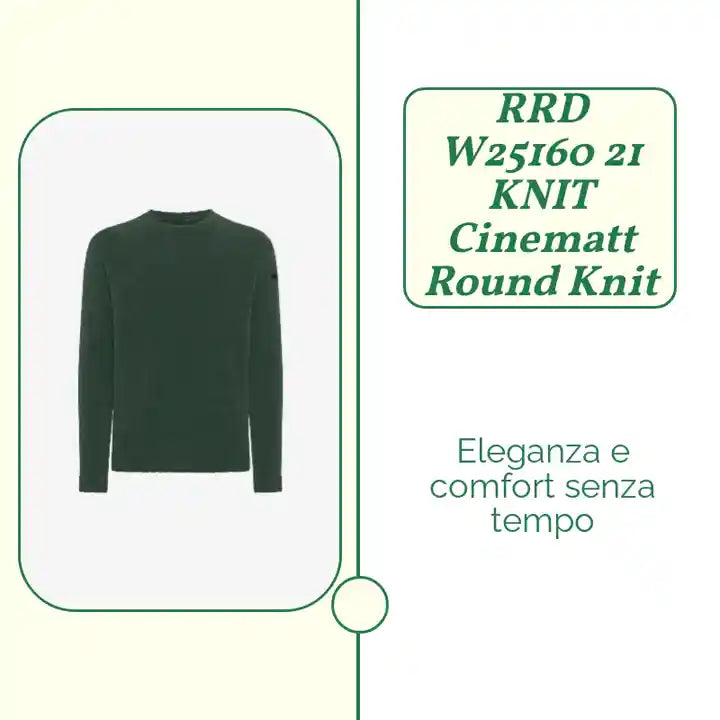 RRD W25160 21 KNIT cinematt round knit by@Outfy