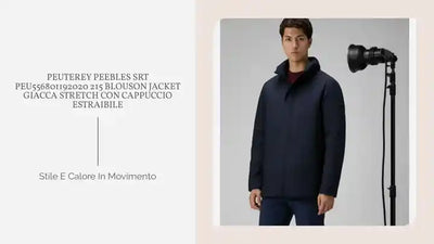 PEUTEREY PEEBLES SRT PEU556801192020 215 BLOUSON JACKET Giacca stretch con cappuccio estraibile by@Outfy