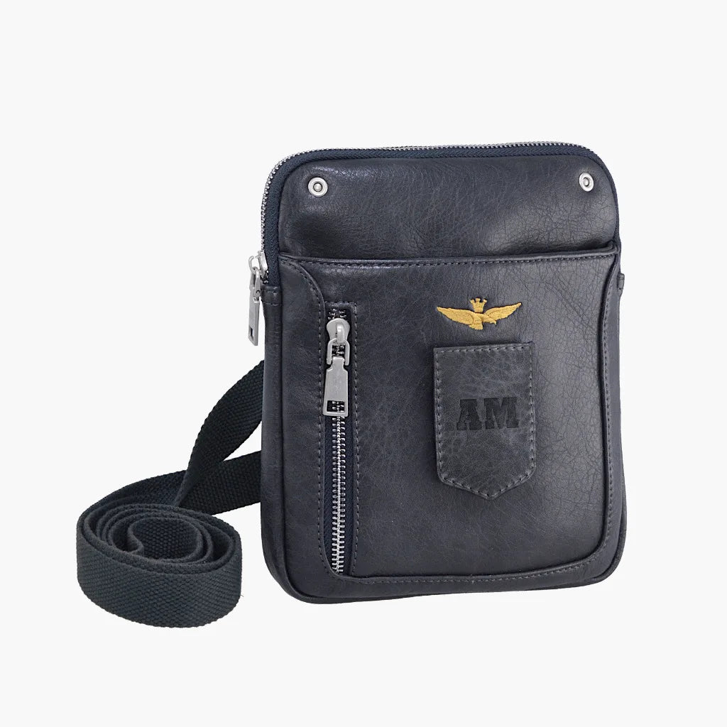 AERONAUTICA MILITARE AM470-BL  CROSS BODY TRACOLLA SIMIL PELLE