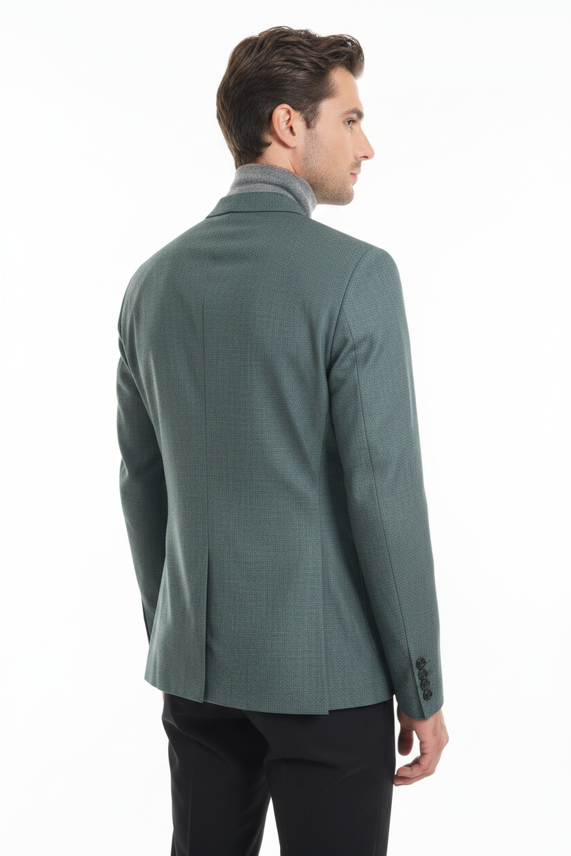 BHARNABA VARANO GKS-702 GIACCA UOMO TX APPLICATE OPERATO EFFETTO LINO