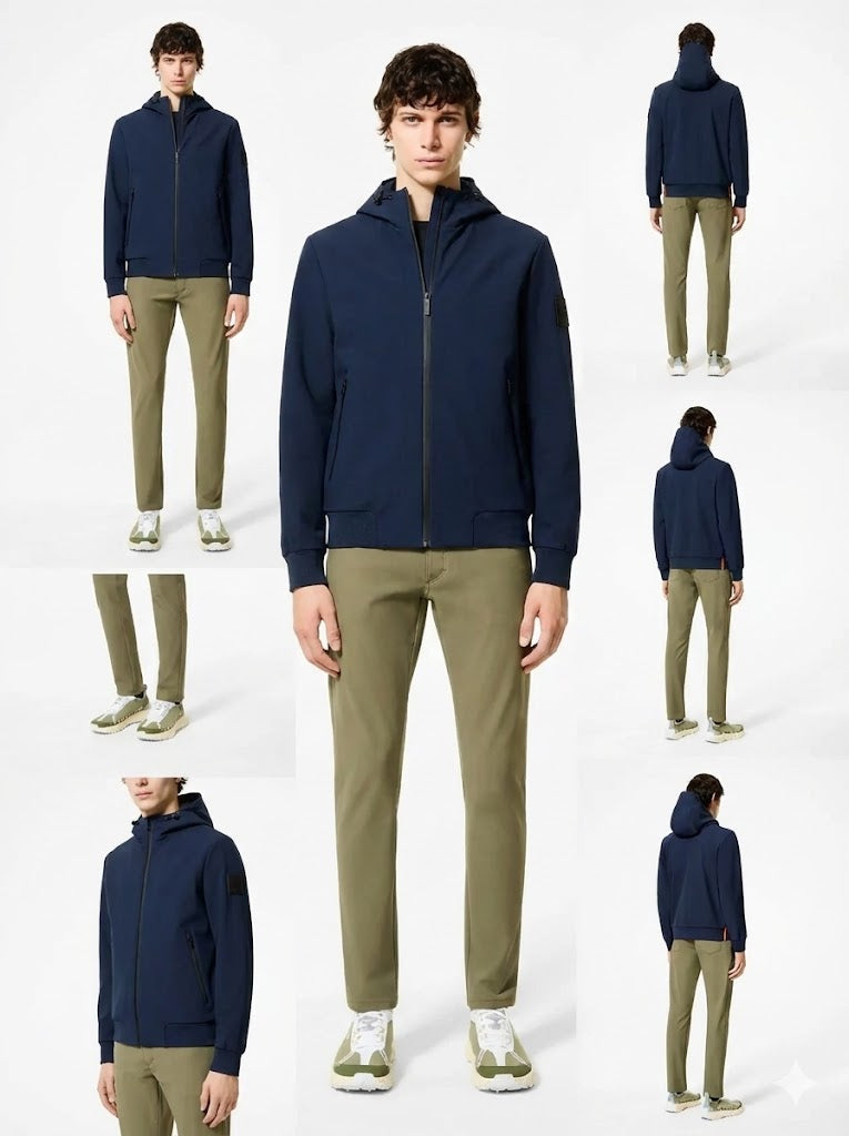 RRD W25044 60  BLOUSON JACKET  SURFLEX WINTER THERMO HOOD ZIP - Atelier Fratelli Carbè