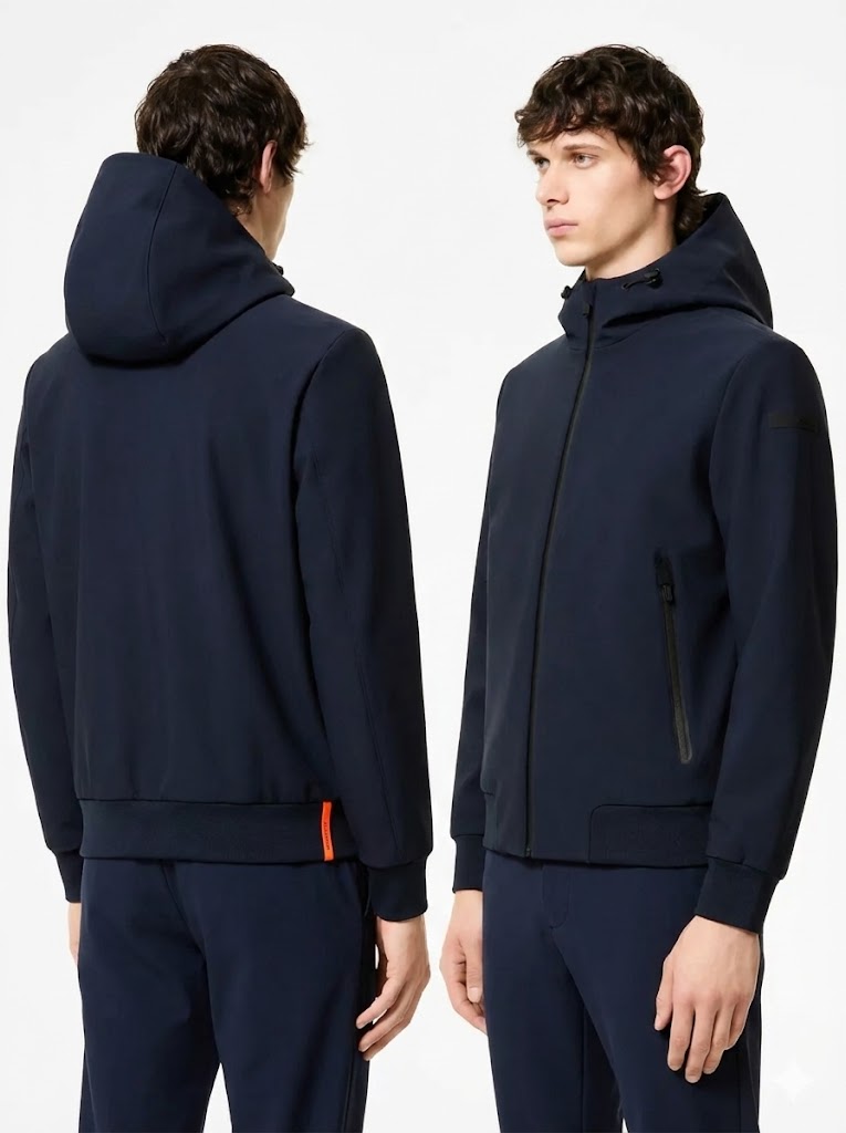 RRD W25044 60  BLOUSON JACKET  SURFLEX WINTER THERMO HOOD ZIP - Atelier Fratelli Carbè