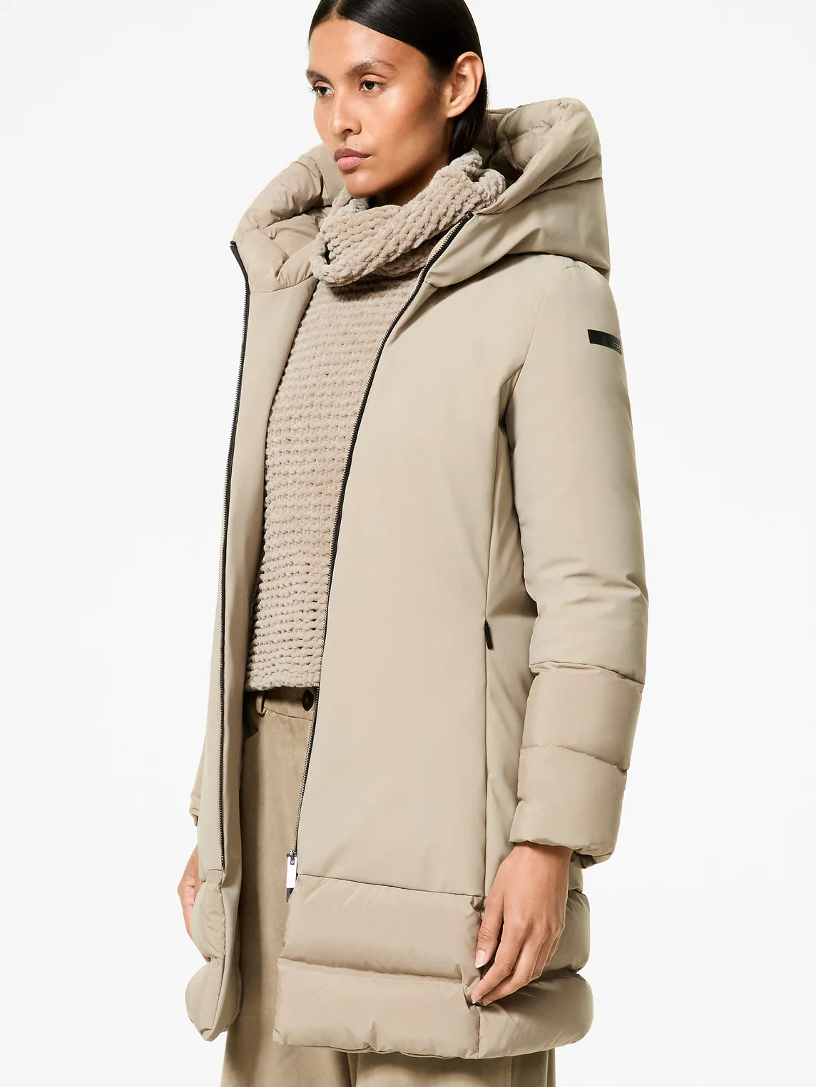 RRD W25507 87  DOWN JACKET SURFLEX WINTER HYBRID LONG WOM JKT - Atelier Fratelli Carbè