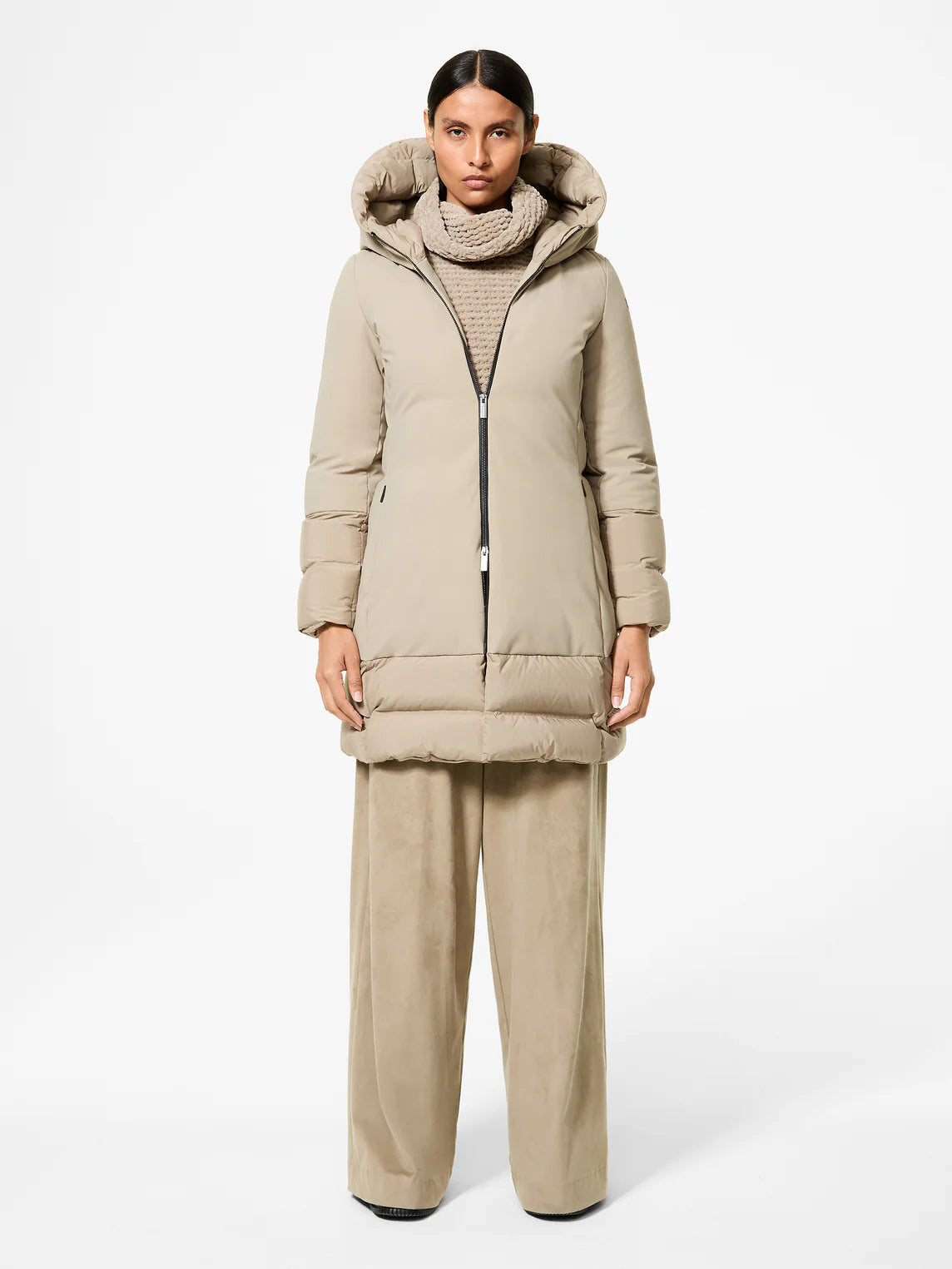 RRD W25507 87  DOWN JACKET SURFLEX WINTER HYBRID LONG WOM JKT - Atelier Fratelli Carbè