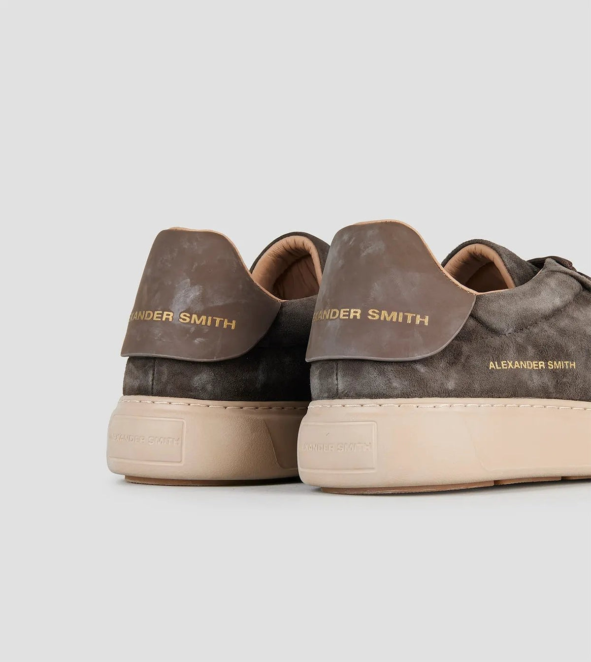 ALEXANDER SMITH ASBESOM 3669 DBN SNEAKER SOHO MAN DARK BROWN by ALEXANDER SMITH