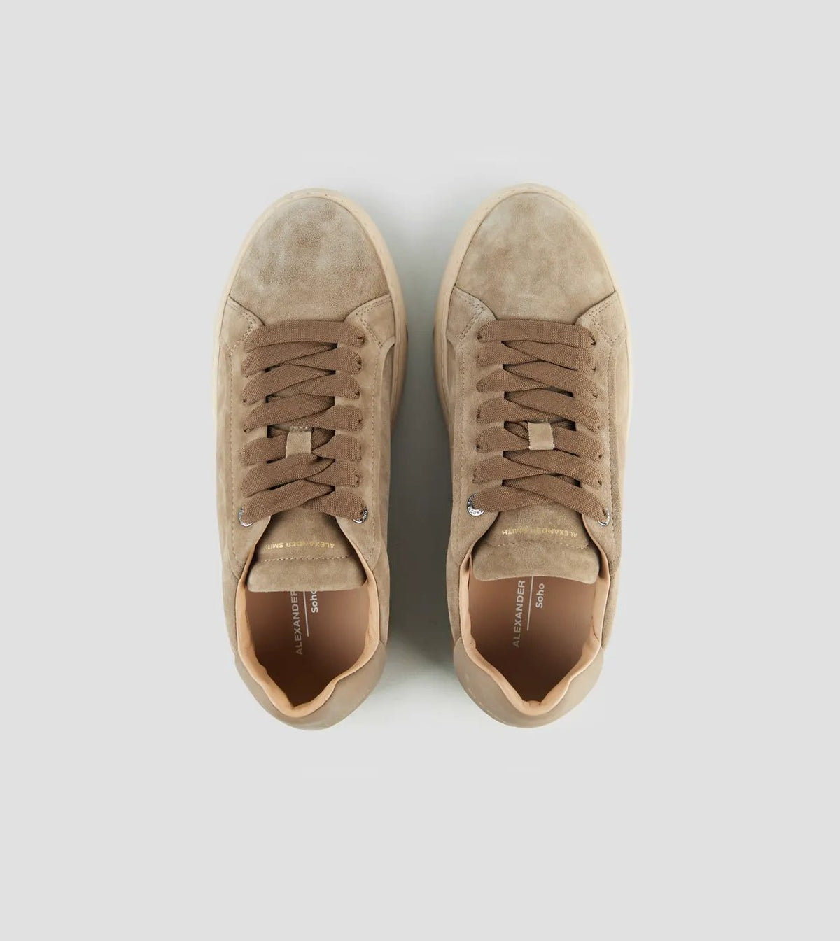 ALEXANDER SMITH ASBESOM 3669 TAU SNEAKER SOHO MAN TAUPE by ALEXANDER SMITH