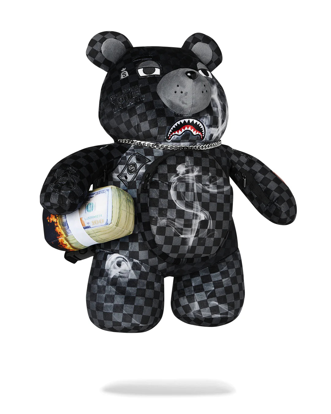 SPRAYGROUND B8224  BACKPACK SIP N' SMOKE MONEYBEAR - Atelier Fratelli Carbè