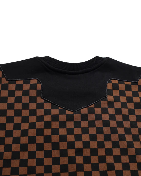 SPRAYGROUND SP691EBRWN  KNIT TRIPLE CREWNECK - Atelier Fratelli Carbè