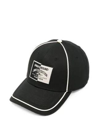 Cappello Sprayground Pure Cap Black SP15049BLK - Vista frontale