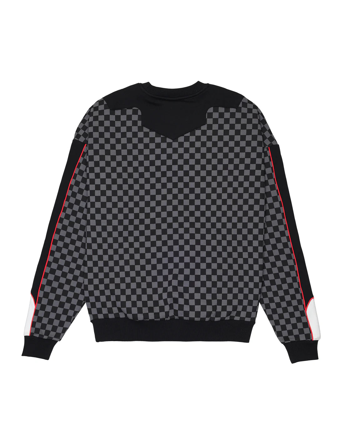 SPRAYGROUND SP774GGREY  KNIT TRIPLE DECKER HEIR TO THRONE CREW GREY - Atelier Fratelli Carbè