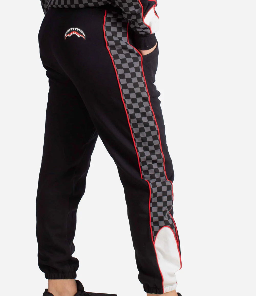 SPRAYGROUND SP775GGREY TRIPLE DECKER HEIR TO THRONE PANTS GREY - Atelier Fratelli Carbè