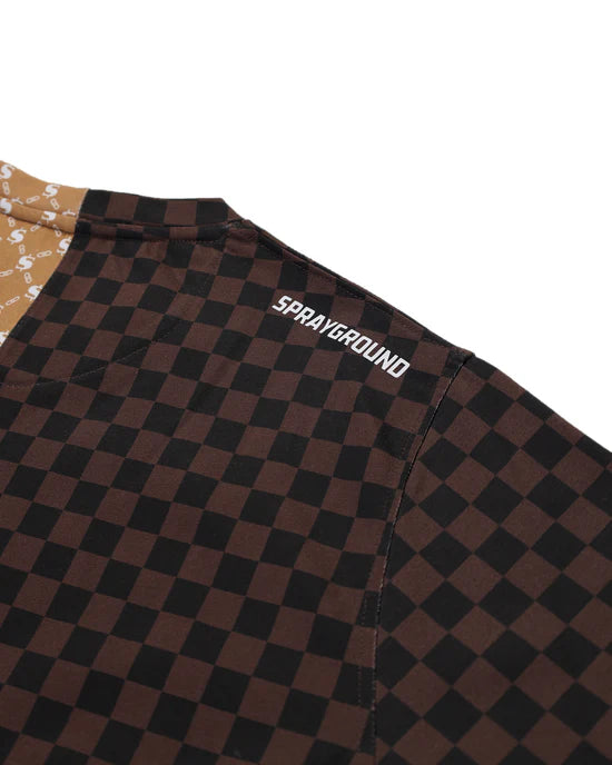 SPRAYGROUND SP763 PARIS VS FLORENCE SPLIT REGULAR T-SHIRT - Atelier Fratelli Carbè