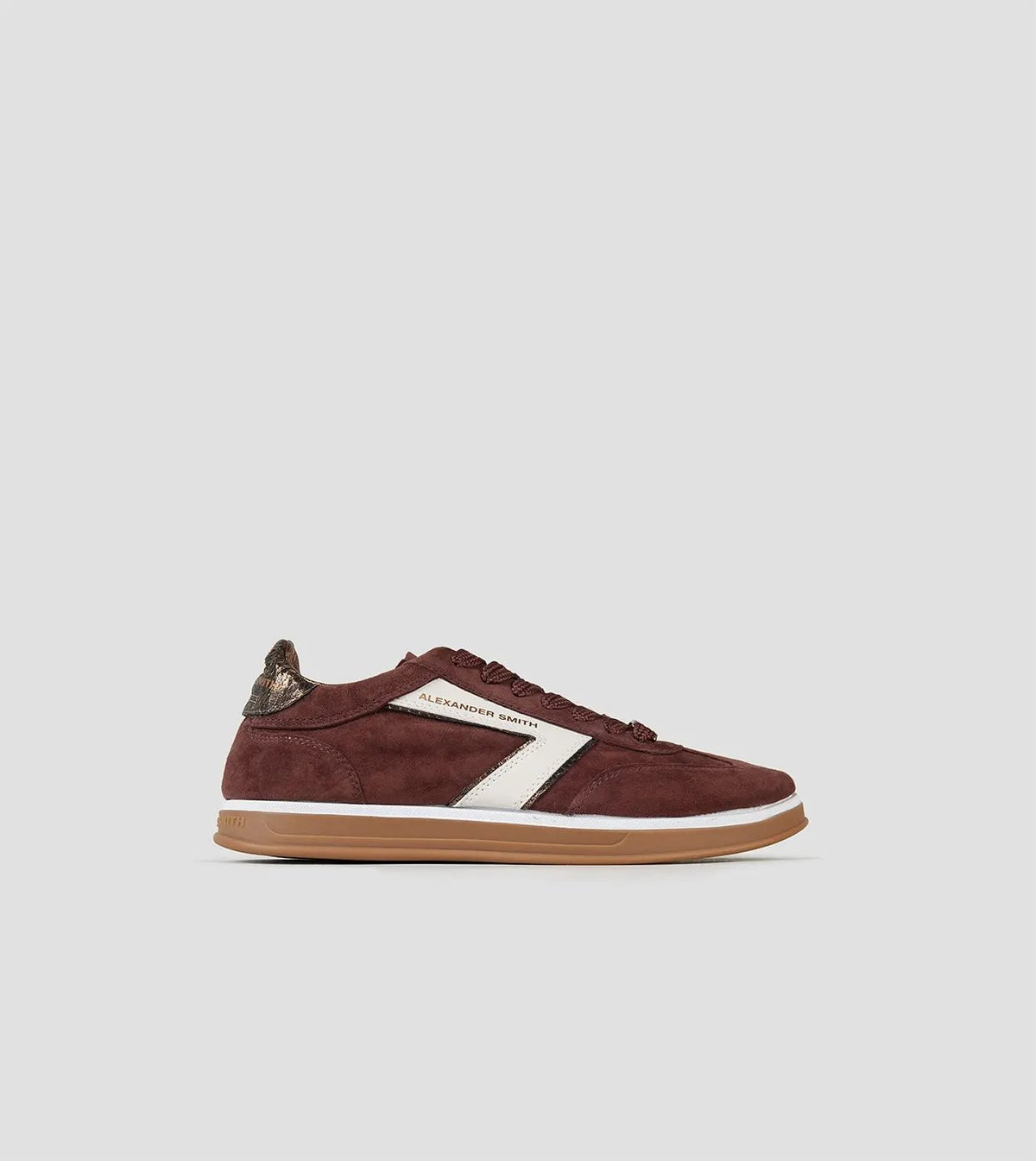 ALEXANDER SMITH ASBETMW 9812 BRO SNEAKER THAMES WOMAN BORDEAUX OFF-WHITE by ALEXANDER SMITH