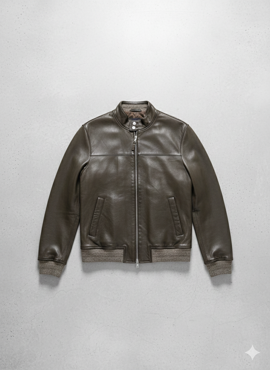 THE JACK LEATHER MENPHIS BONDED PLONGE - Atelier Fratelli Carbè