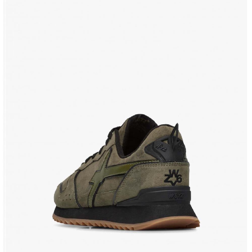 W6YZ JET-M. 1A24  SNEAKER MILITARE-BLACK-MILITARE - Atelier Fratelli Carbè
