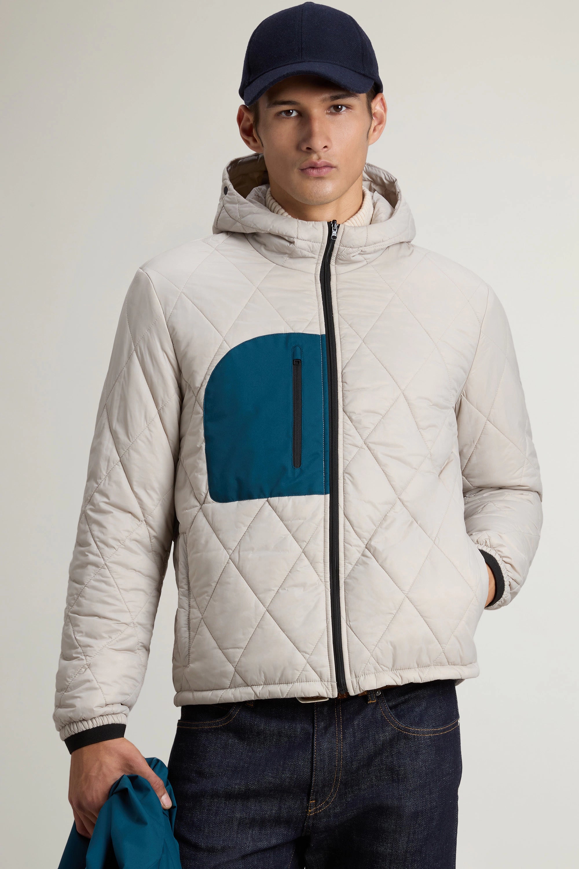 WOOLRICH CFWOOU2099MRUT4099 3024 3IN1 CRESTMONT JACKET /  DEEP WATER - Atelier Fratelli Carbè