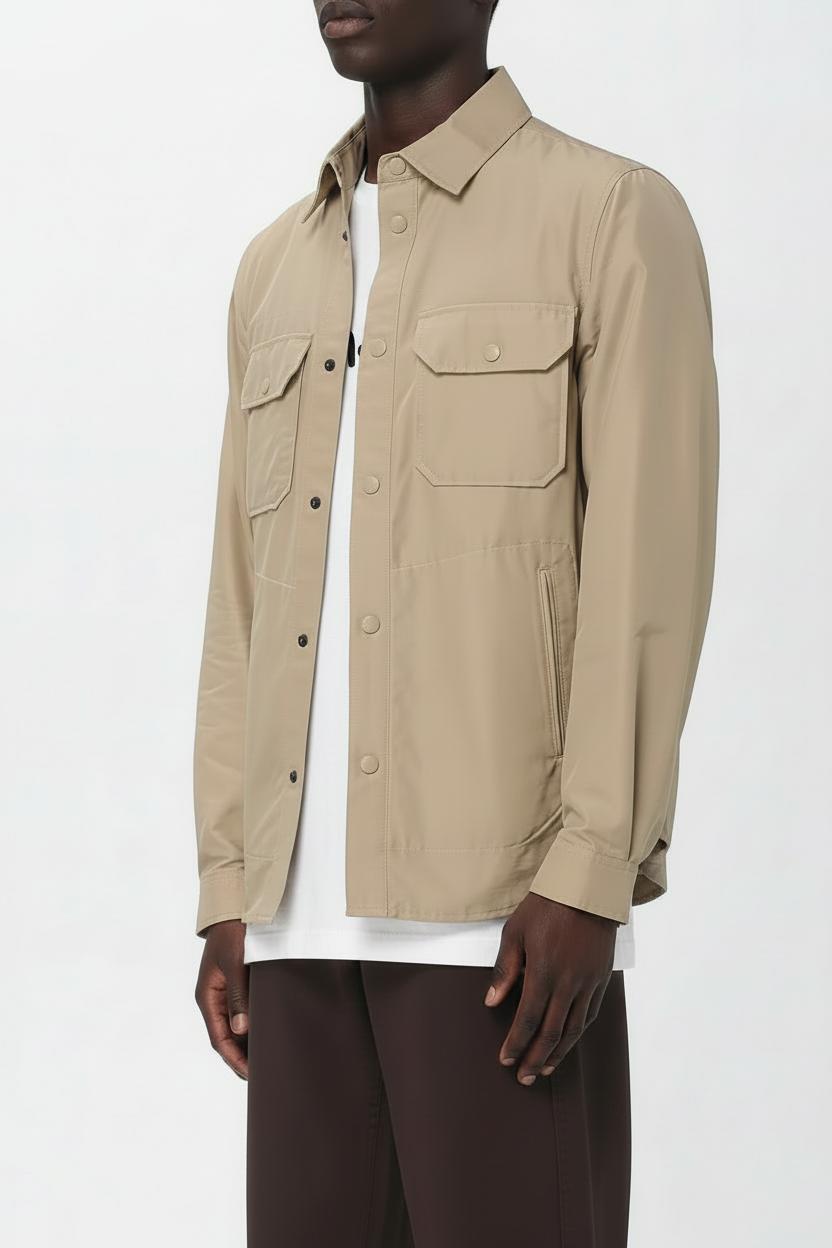 WOOLRICH CFWOOS0186MRUT3662 TRV  SHIRT LIGHT RAMAR OVERSHIRT